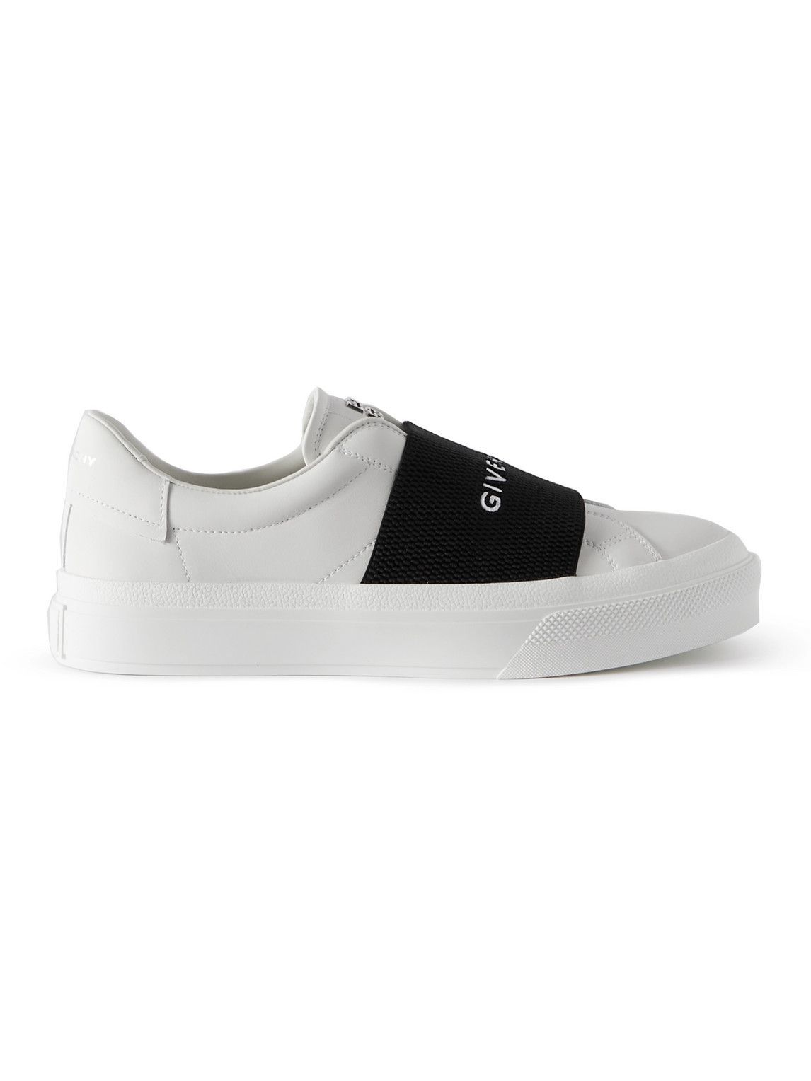 Givenchy - City Court Slip-On Leather Sneakers - White Givenchy