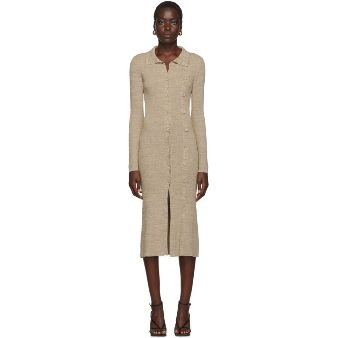 Christopher Esber Beige Double Buttoned 