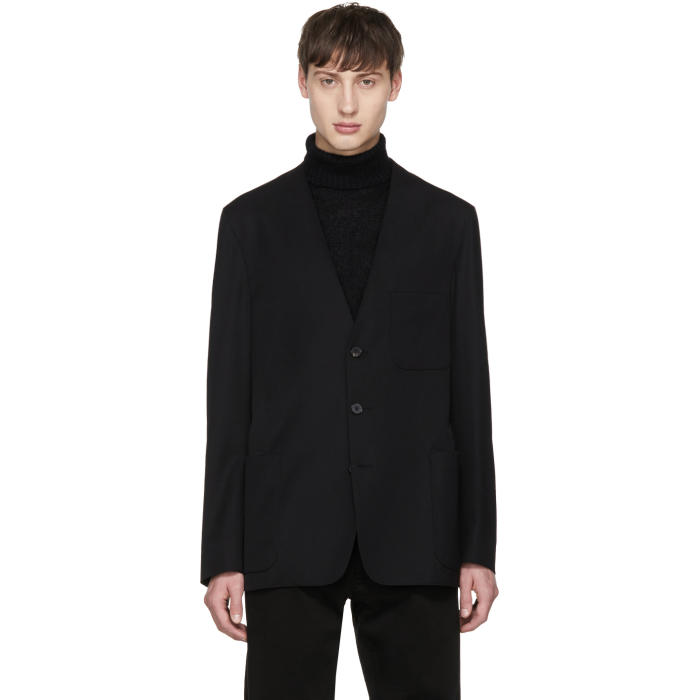 Maison Margiela Black Deconstructed Blazer Maison Margiela