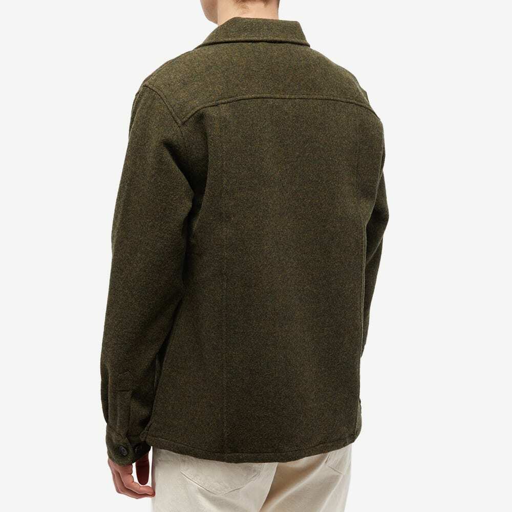 Corridor Men's Lambswool Jacket in Army Corridor