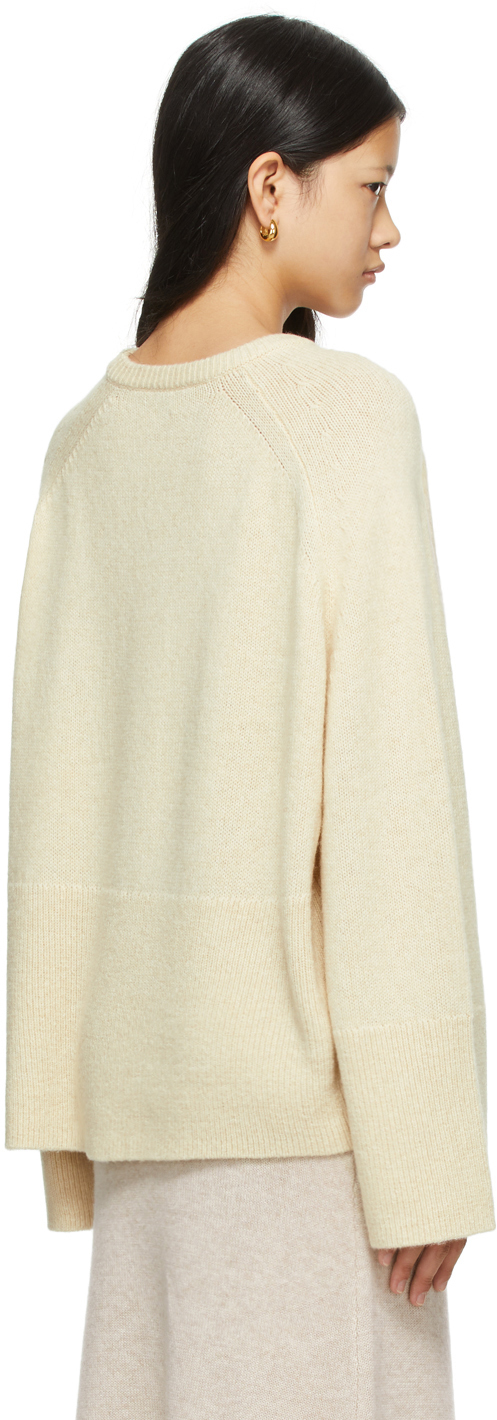 Camel Wool Knit Sweater Toteme