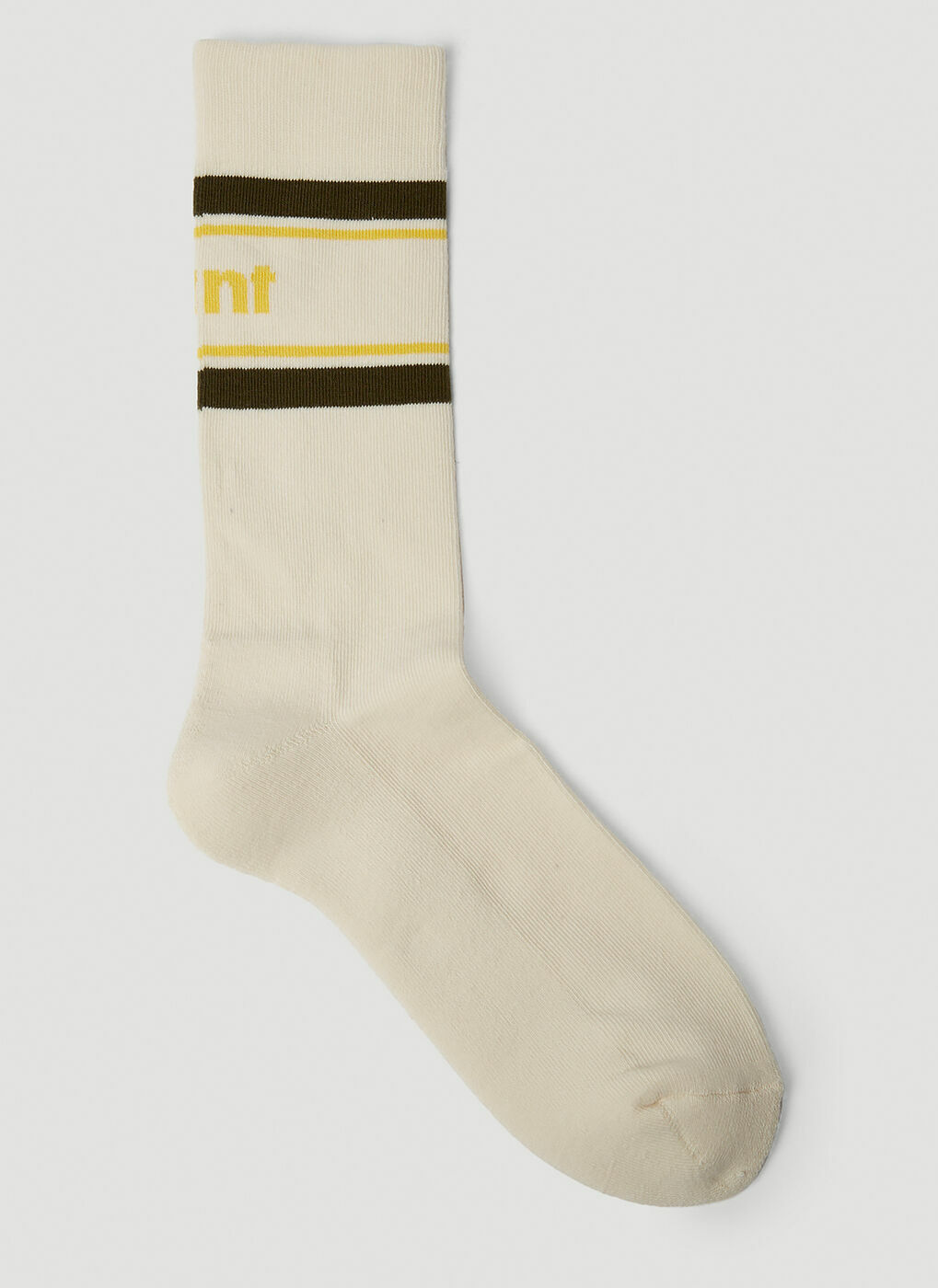 Bonah Logo Jacquard Socks in Cream Isabel Marant