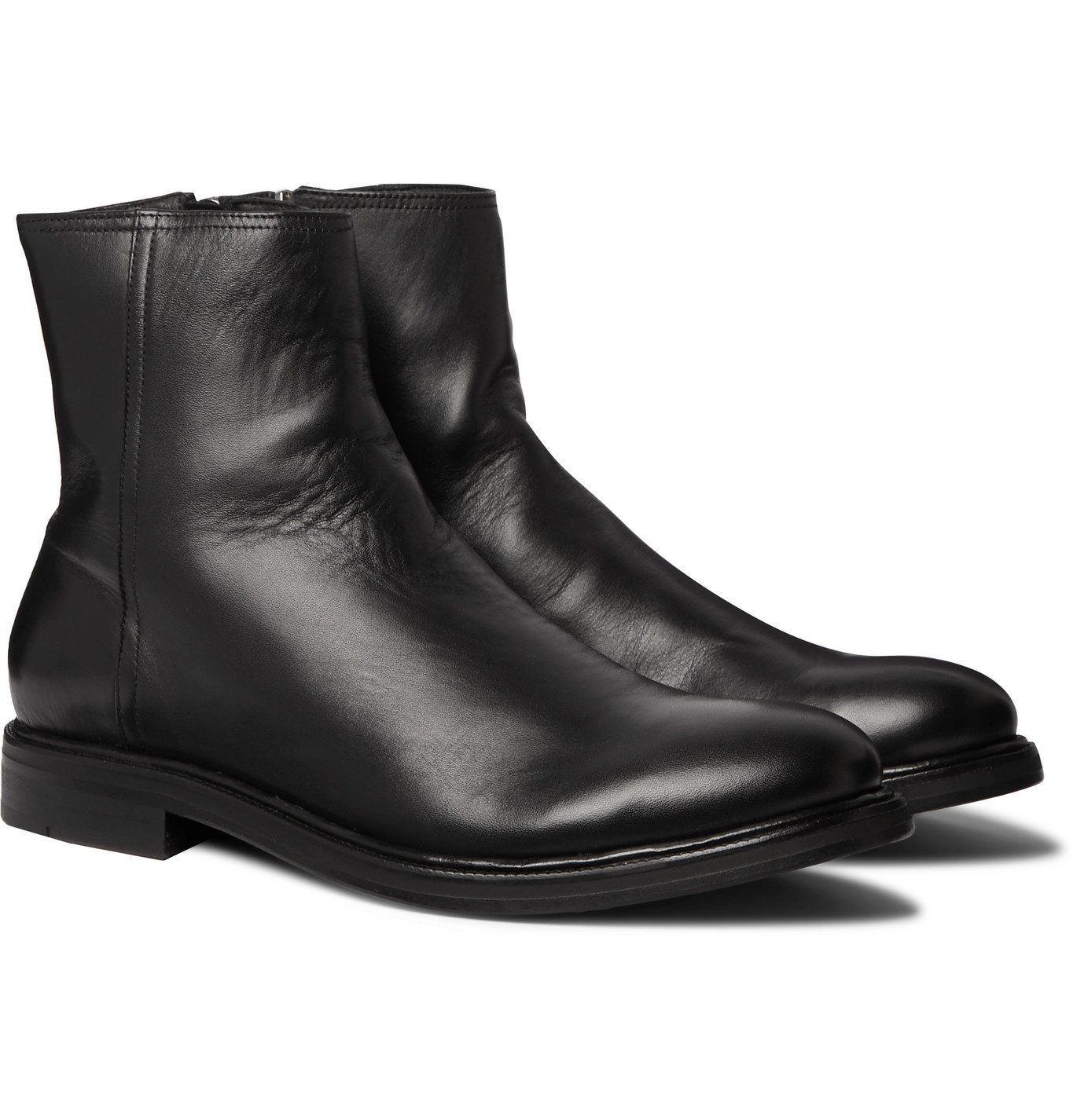Officine Générale - Ryan Leather Boots - Black Officine Generale