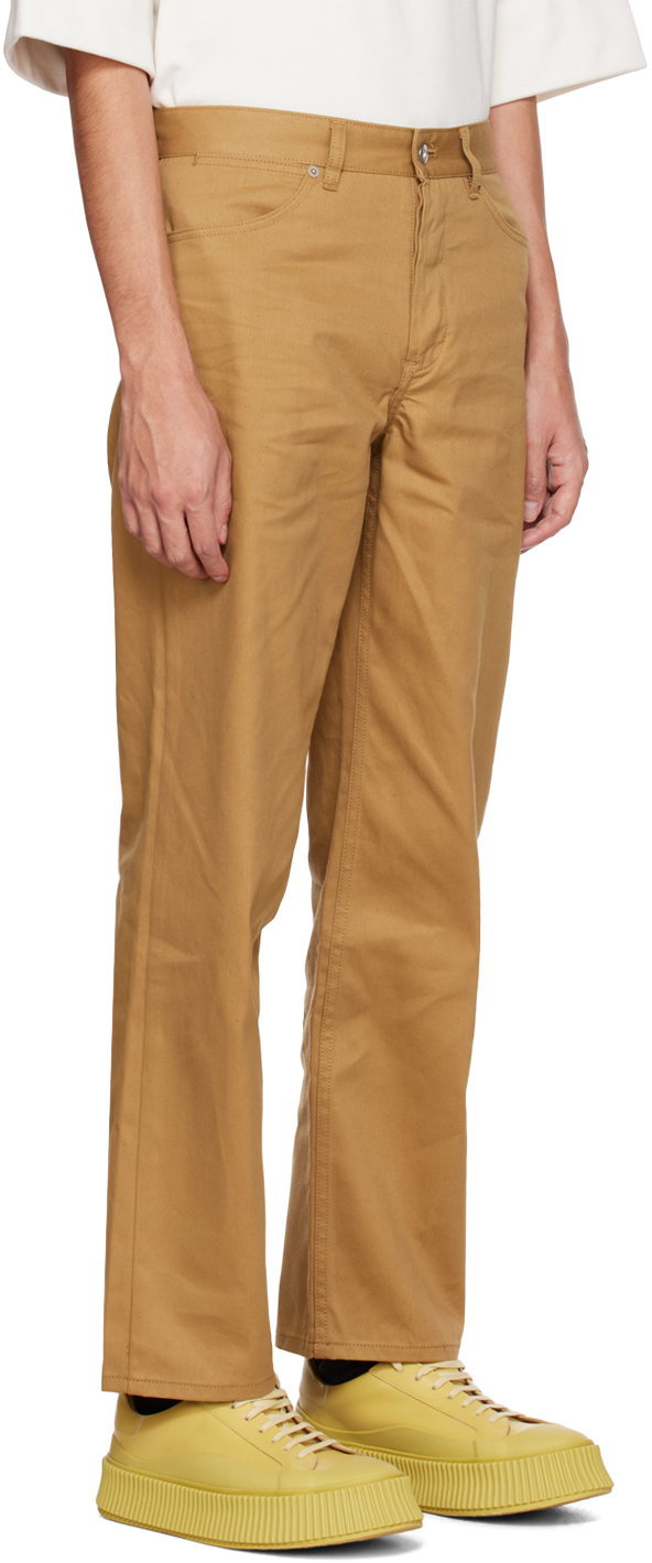 Jil Sander Tan Standard Jeans Jil Sander