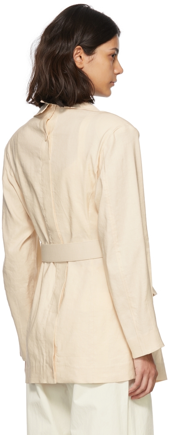 LVIR Beige Cotton Jacket LVIR