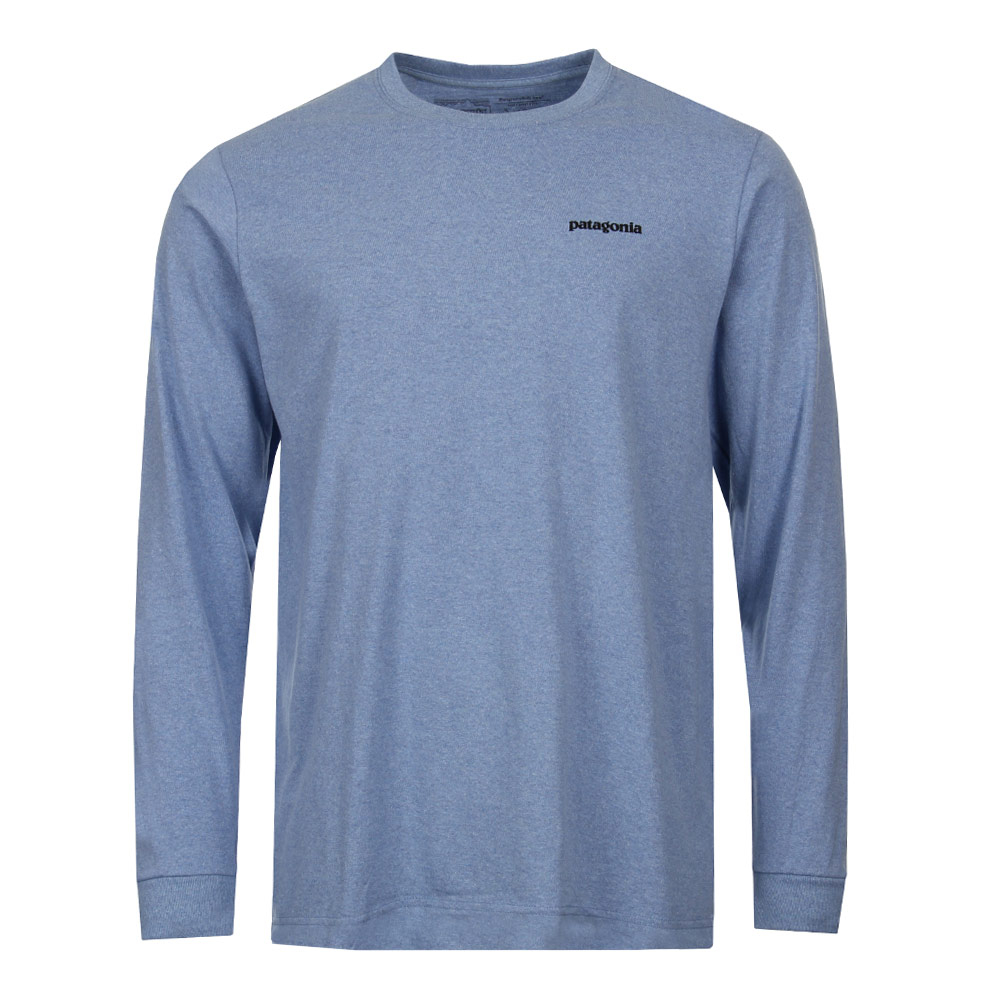 light blue patagonia t shirt