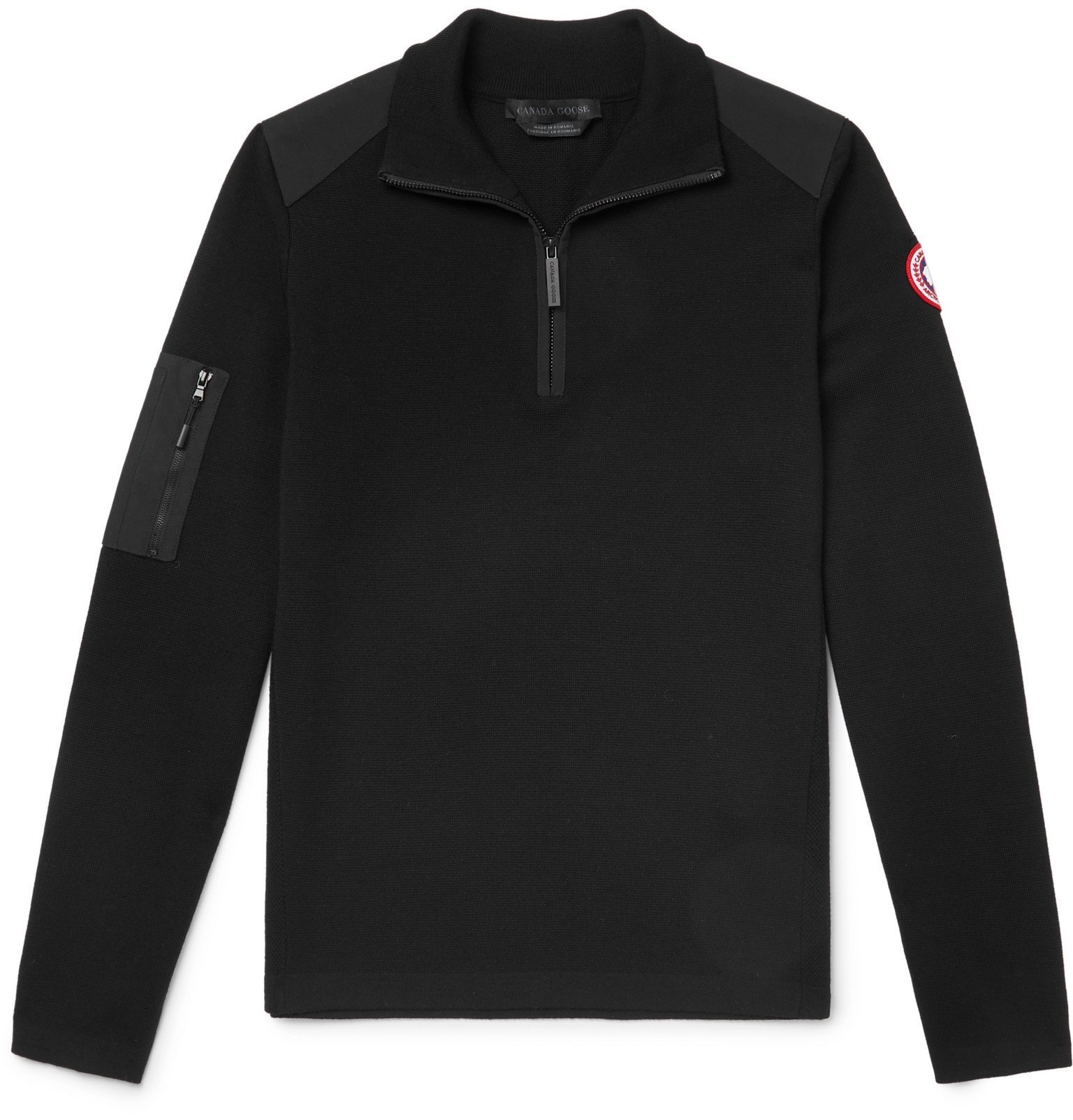 canada goose half zip