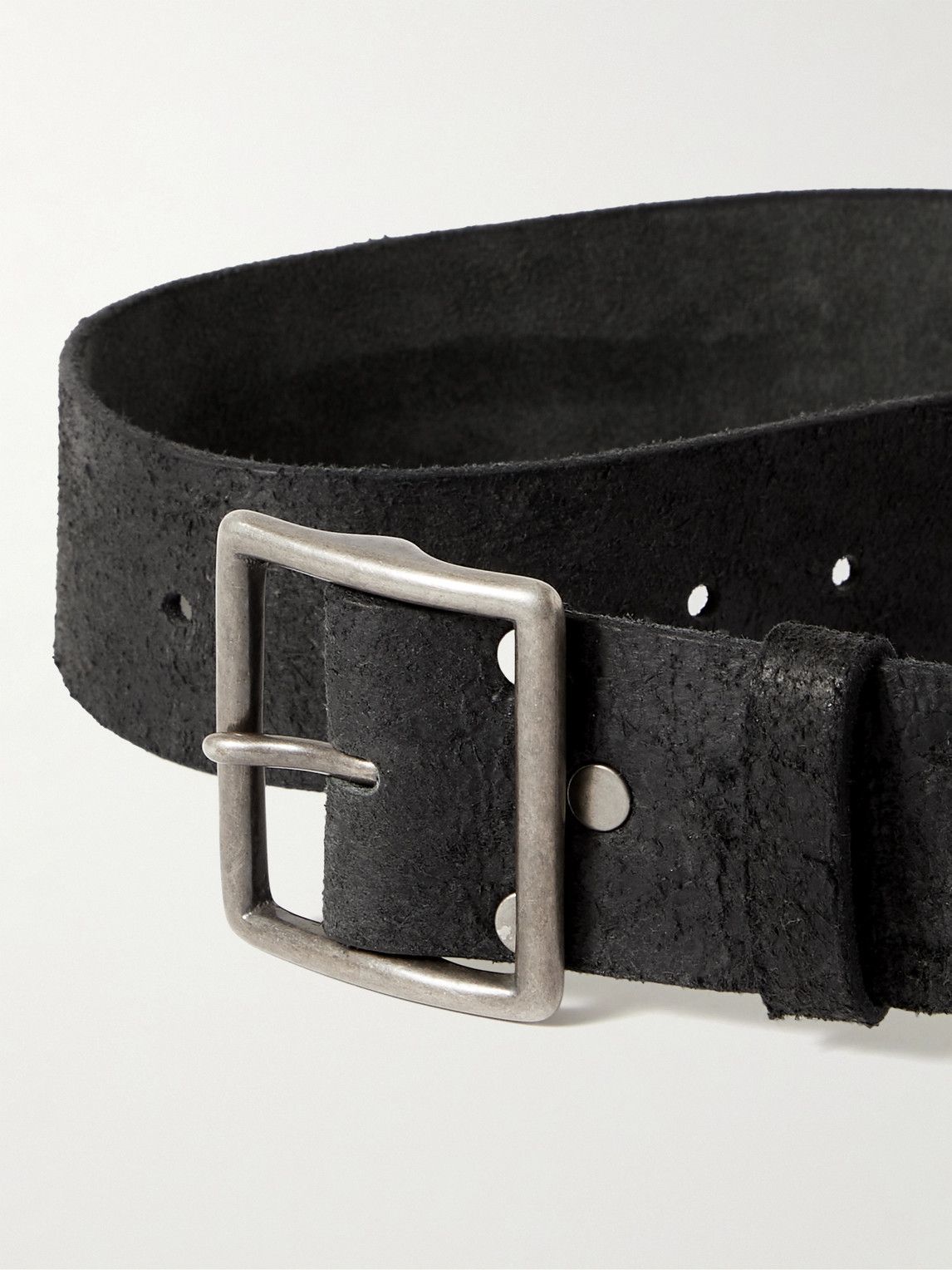 rrl distressed leather belt