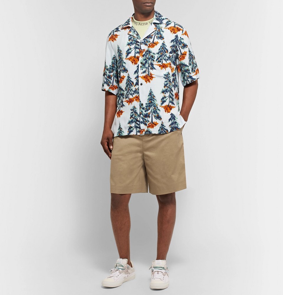Richard Cotton-Twill Shorts - Men 