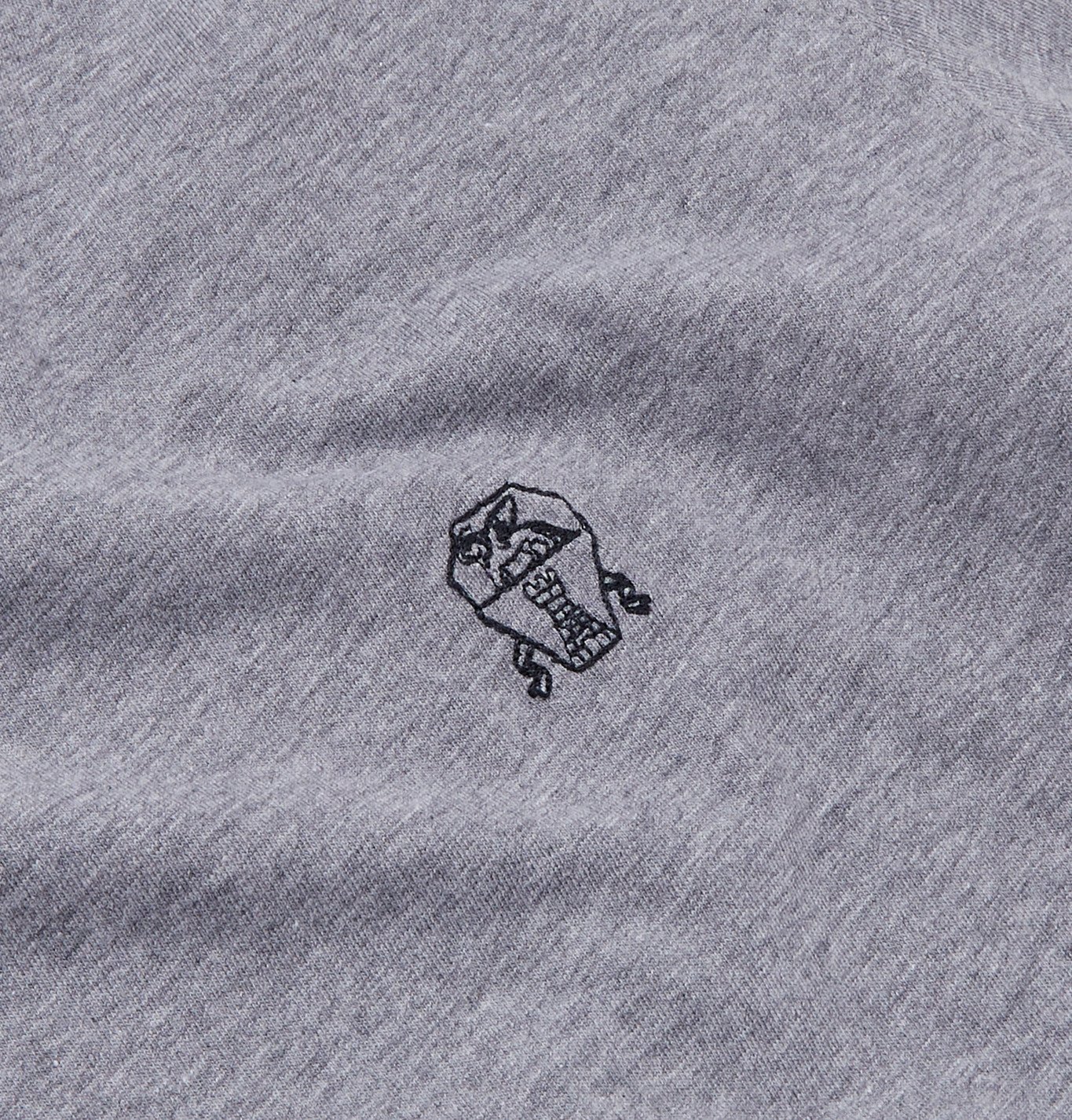 Brunello Cucinelli - Logo-Embroidered Mélange Cotton-Jersey T-Shirt ...