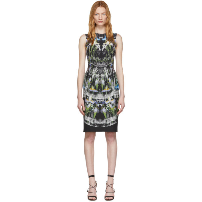Alexander McQueen Multicolor Silk Ophelia Dress Alexander McQueen