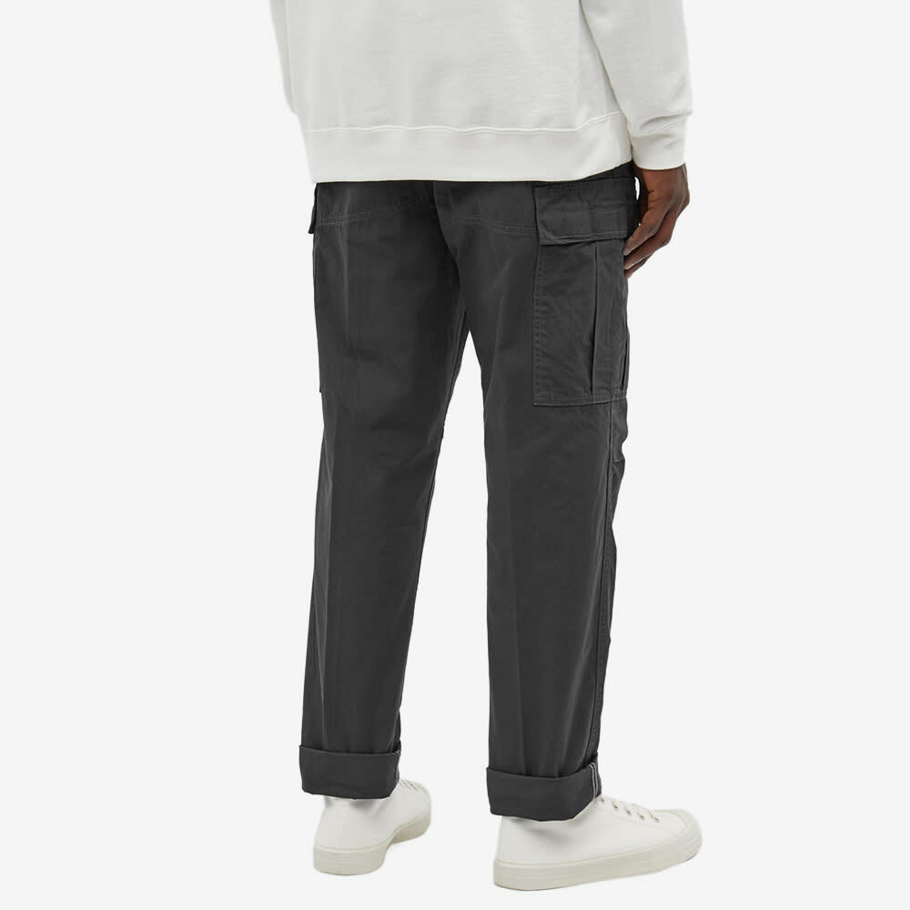 orSlow Men's Easy Cargo Pants in Charcoal Grey orSlow
