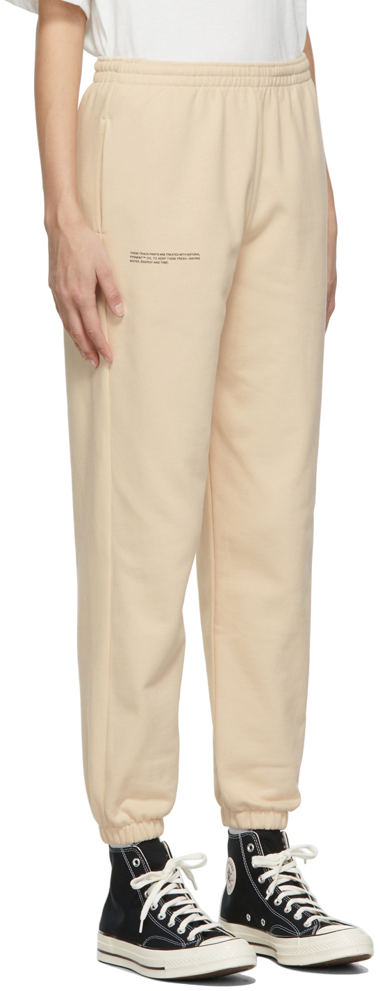 PANGAIA Beige 365 Track Pants Pangaia