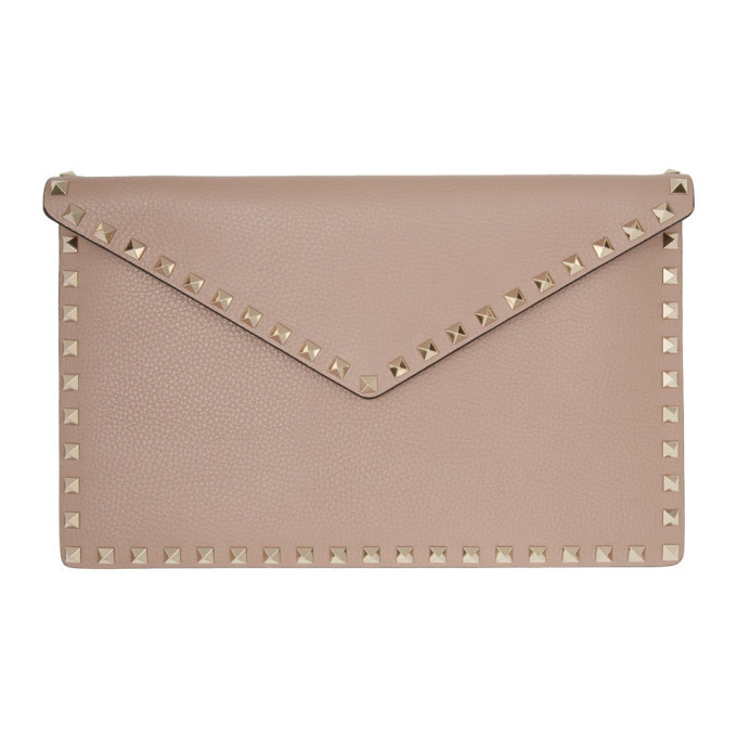 valentino rockstud envelope pouch