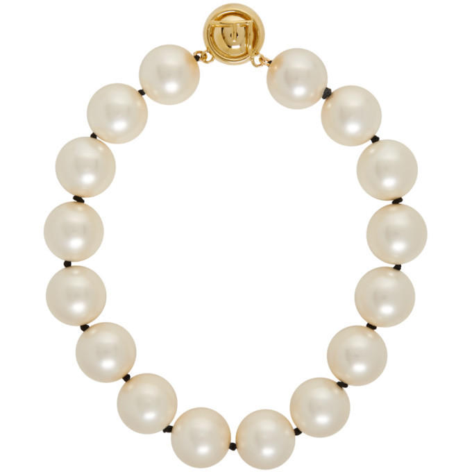 fendi pearl necklace