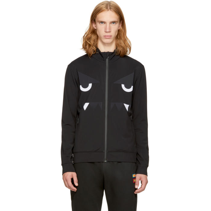 Fendi Black Bag Bugs Track Jacket Fendi