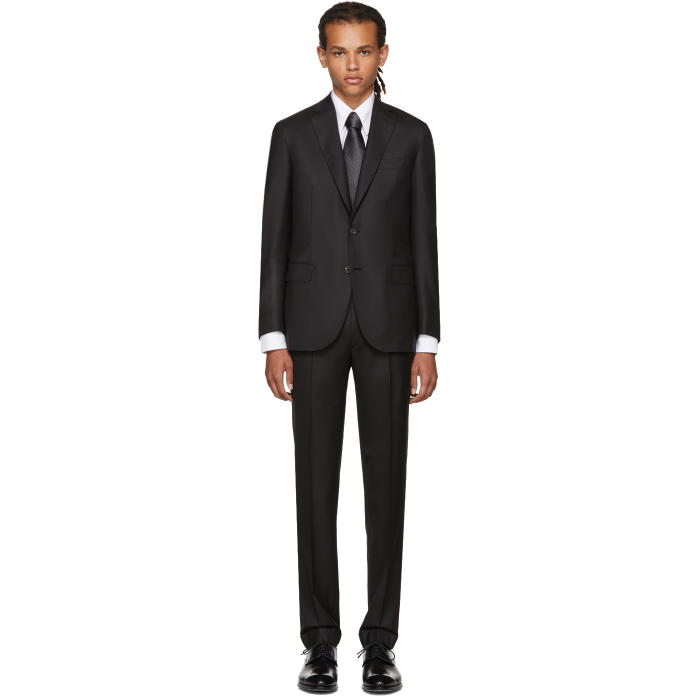 Brioni Black Madison Suit Brioni