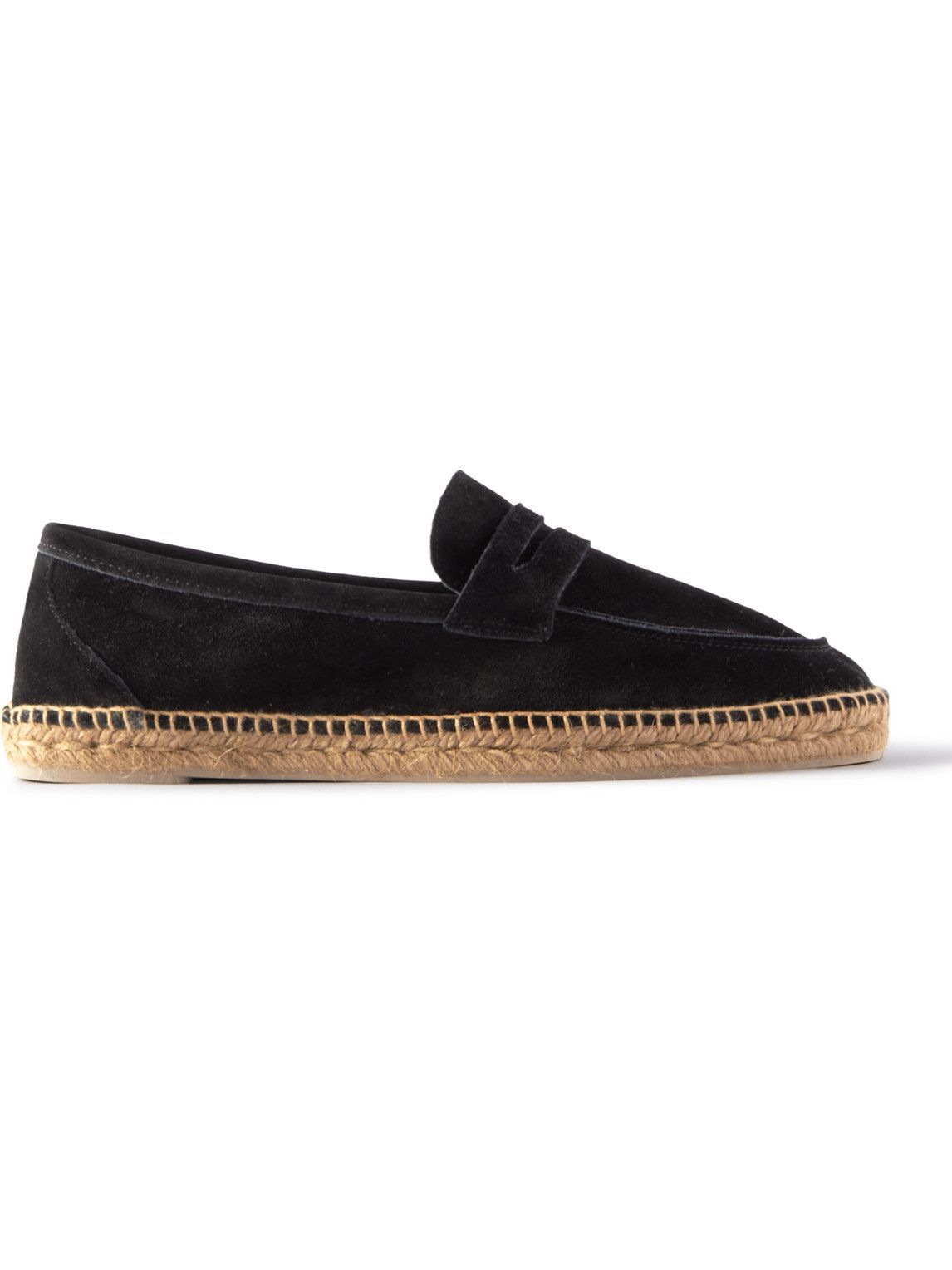 Castañer Nacho Suede Espadrilles Black Castaner