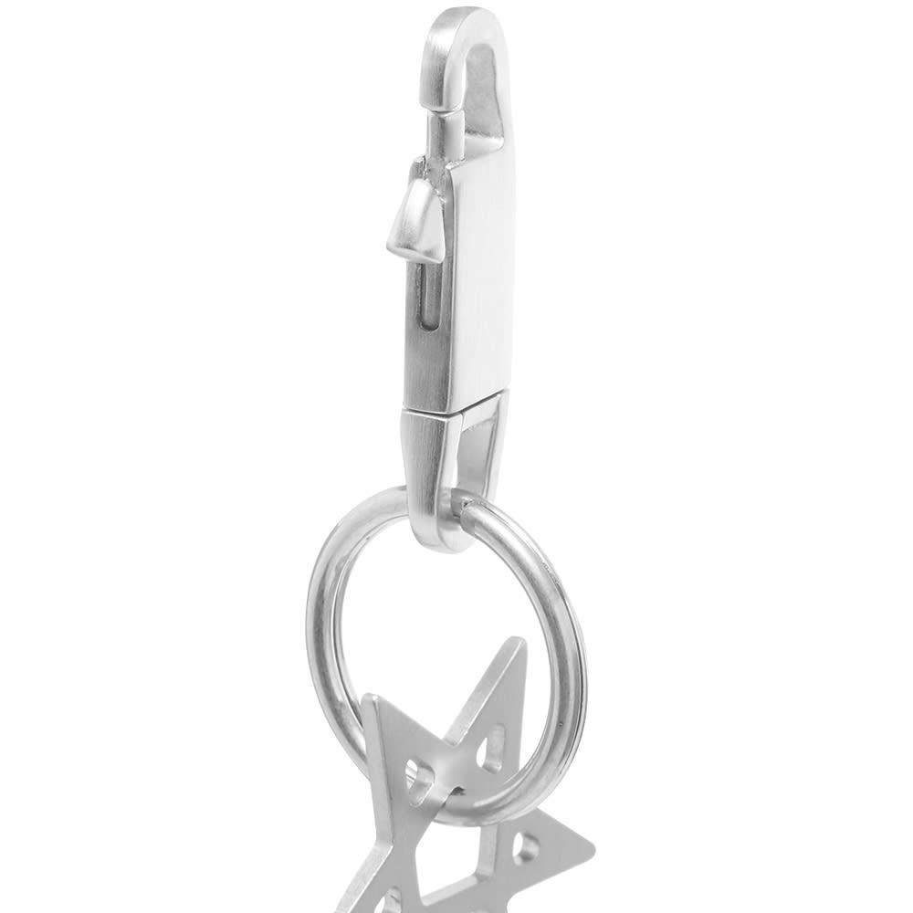 送料無料 非冷凍品同梱不可 Rick Owens pentagram keychain SS20 LARGE