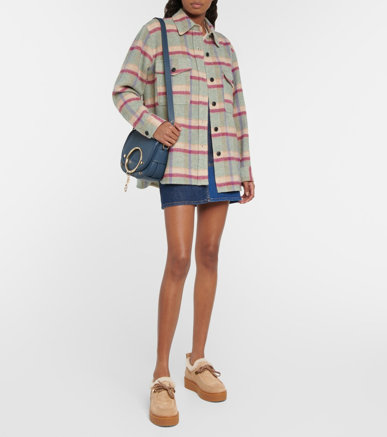 See By Chloe - Capsule shearling-lined moccasins See by Chloe