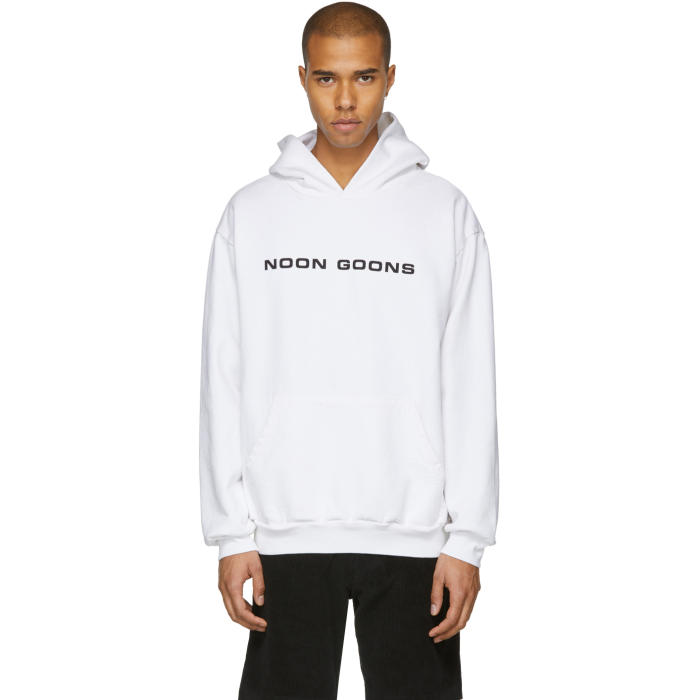 Noon Goons White Reap What You Sow Hoodie Noon Goons