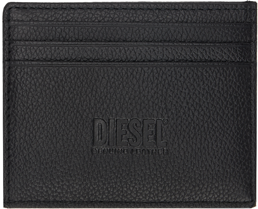 Diesel Black Johnny Card Holder Diesel