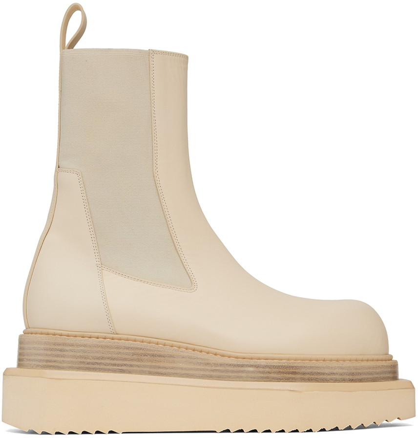 Rick Owens Off-White Beatle Turbo Cyclops Boots