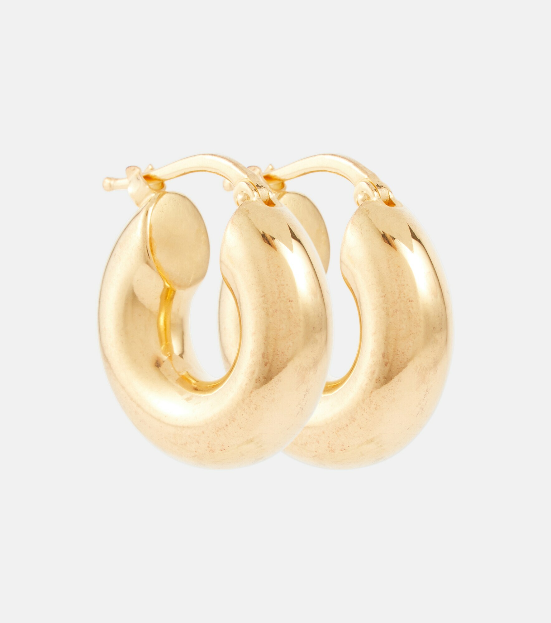 Jil Sander - Silver hoop earrings Jil Sander