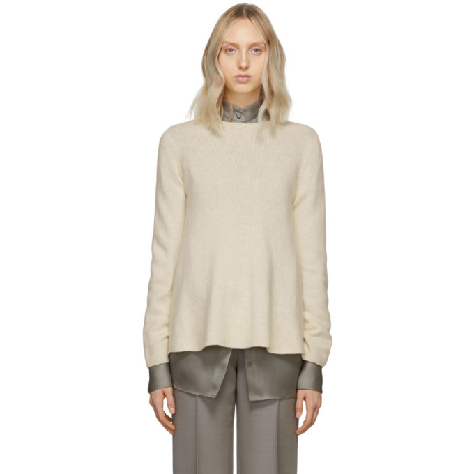 The Row Off-White Sabel Sweater The Row