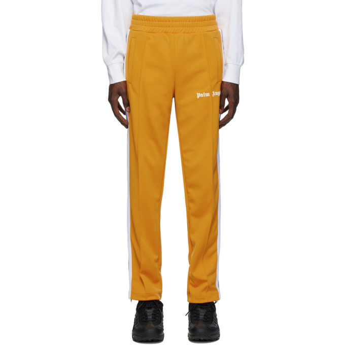 palm angels pants yellow