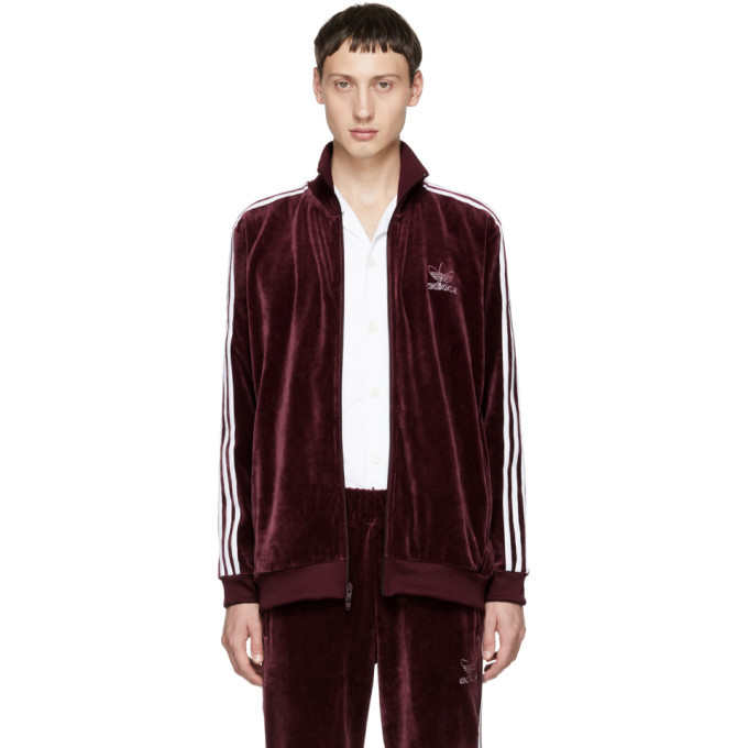 adidas velour bb track jacket