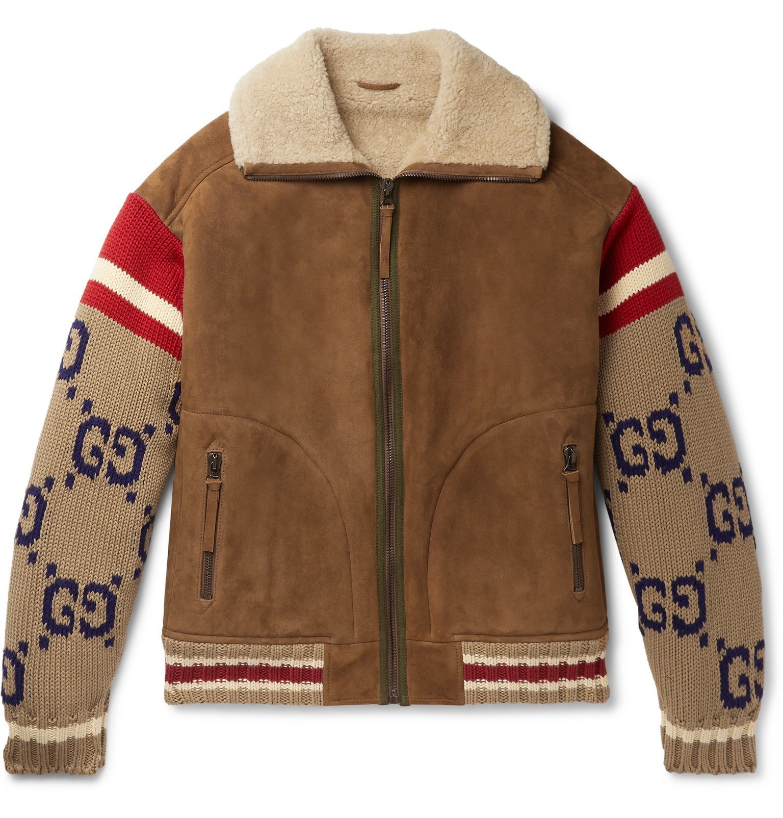gucci shearling jacket