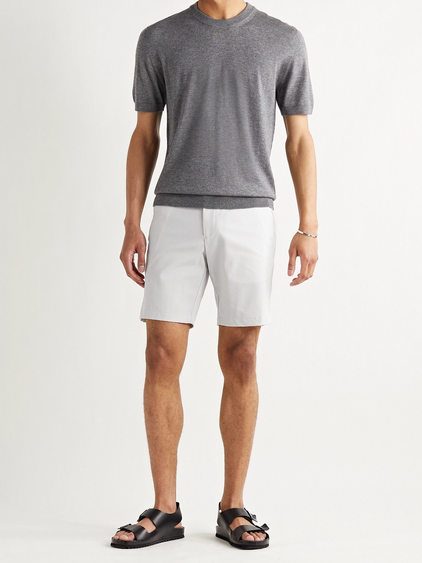 THEORY - Zaine Neoteric Shorts - Gray 