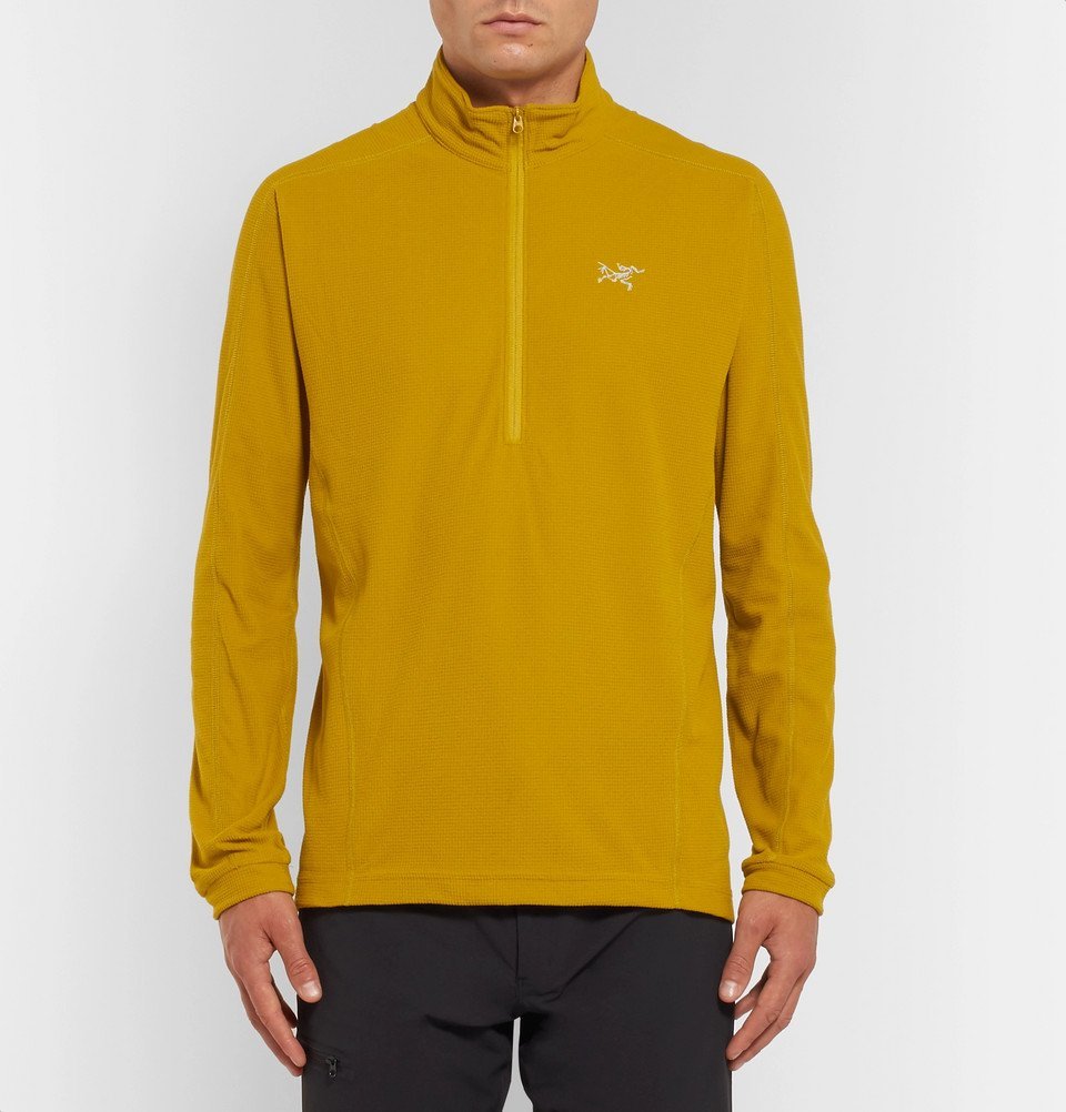 Arc'teryx - Delta LT Polartec Fleece Base Layer - Men - Chartreuse