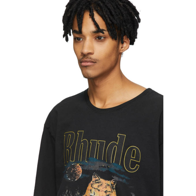 rhude wolf t shirt