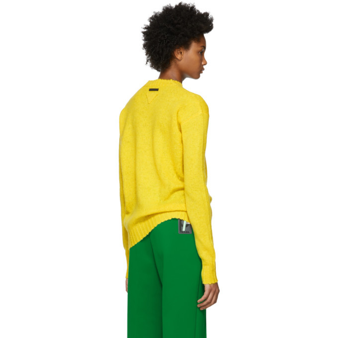 prada banana sweater