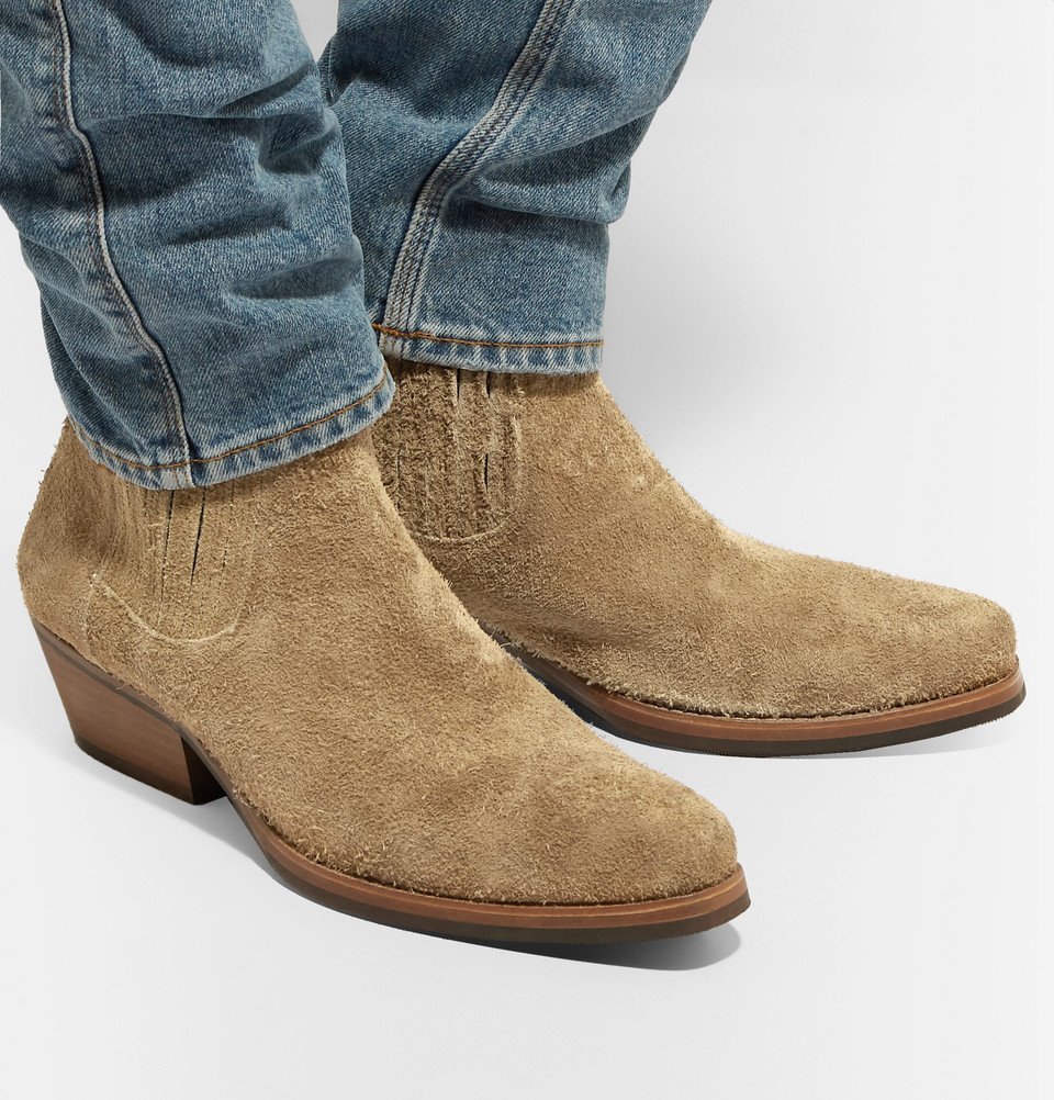 our legacy suede boots