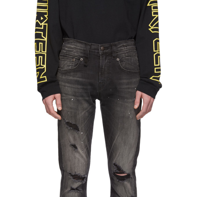 R13 Black Boy Jeans R13