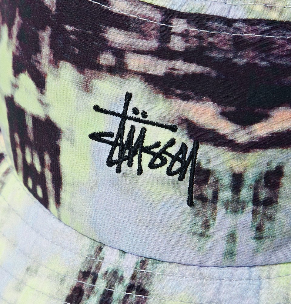stussy leary bucket hat