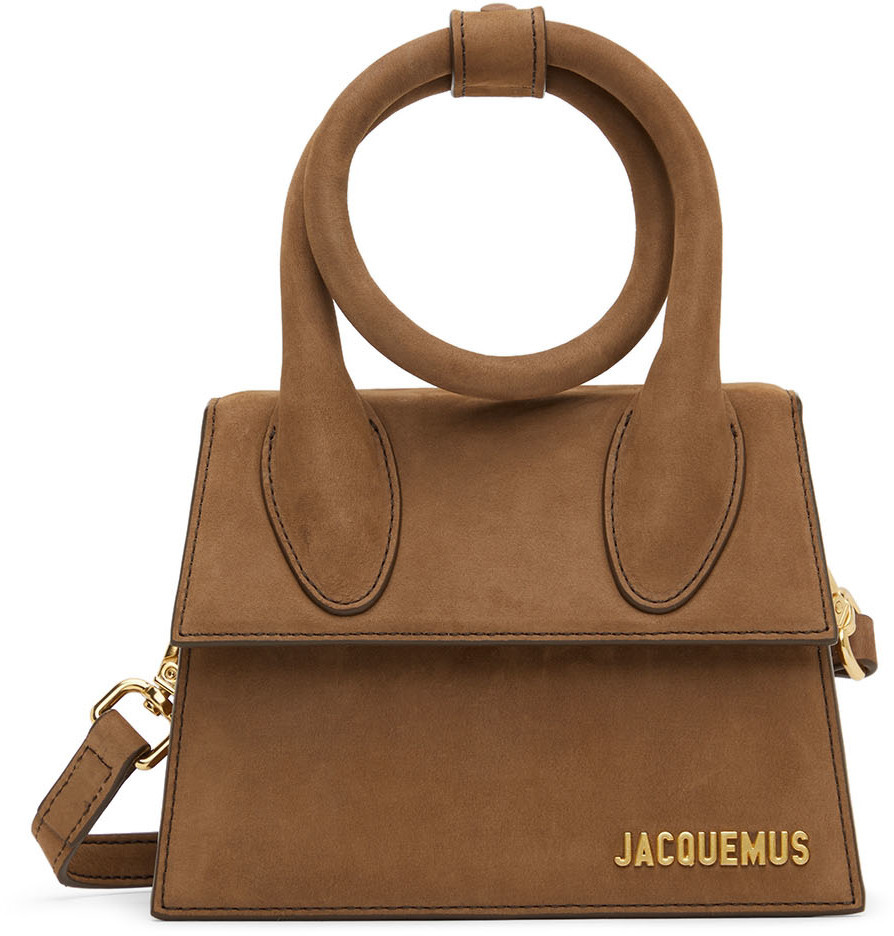 Jacquemus Brown ‘Le Chiquito Noeud’ Top Handle Bag Jacquemus