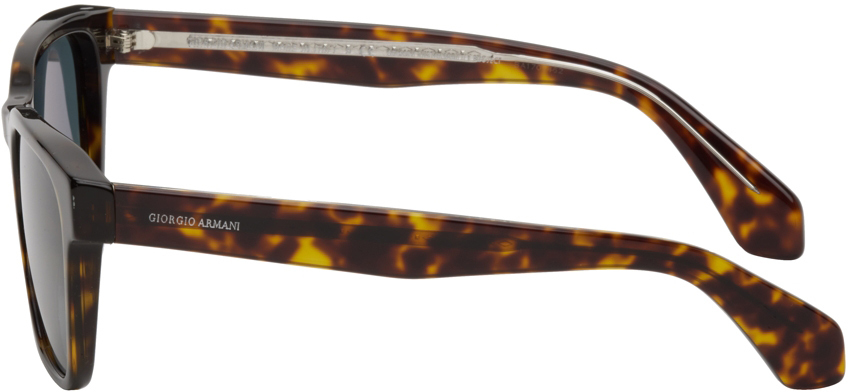 giorgio armani tortoiseshell square sunglasses