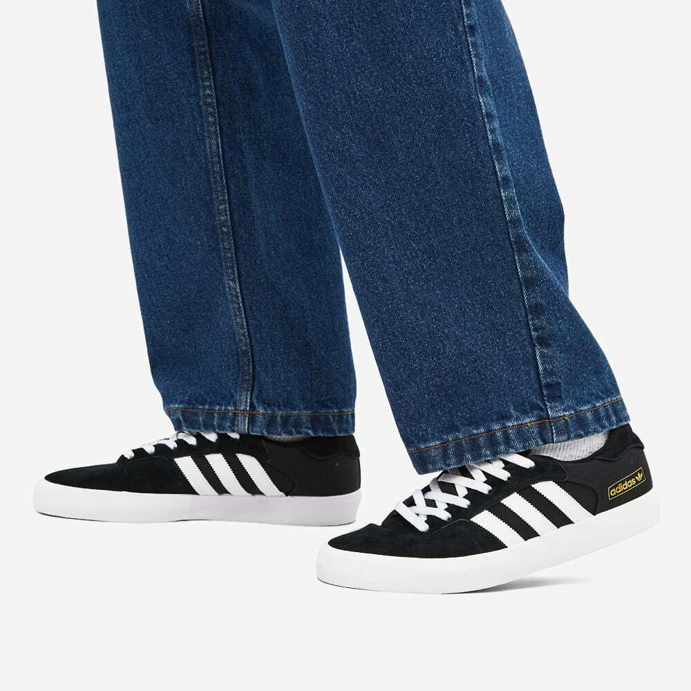 Adidas Men's Matchbreak Super Sneakers in Black/White/Gold adidas