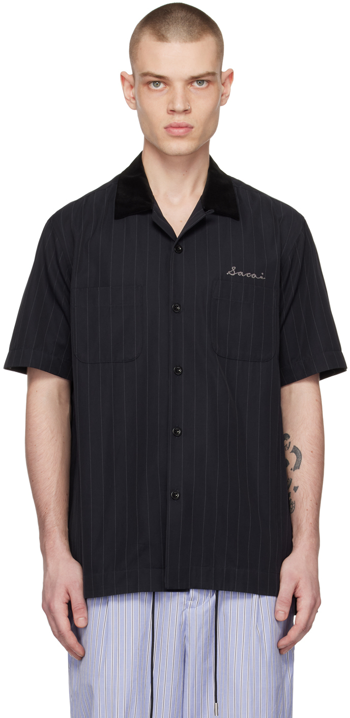 Sacai 19SS Dr.woo Stripe Shirt | forext.org.br