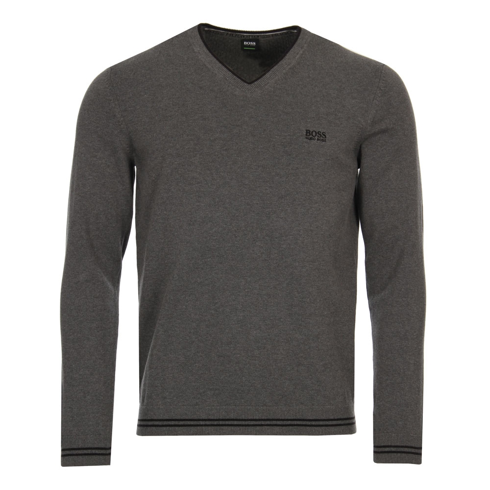 black and red hugo boss jumper
