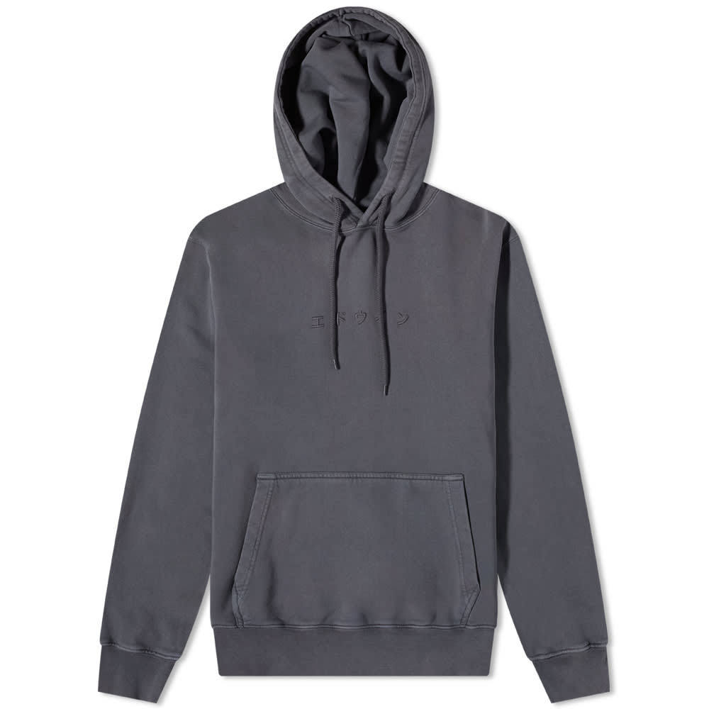 Edwin Katakana Embroidered Hoody Edwin