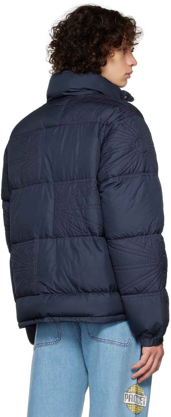 Rassvet Navy Quilted Jacket Rassvet