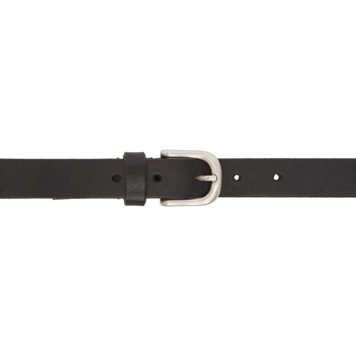 Our Legacy Black Leather Belt Our Legacy