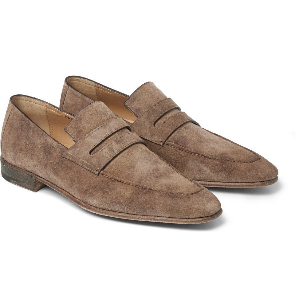 taupe loafers mens