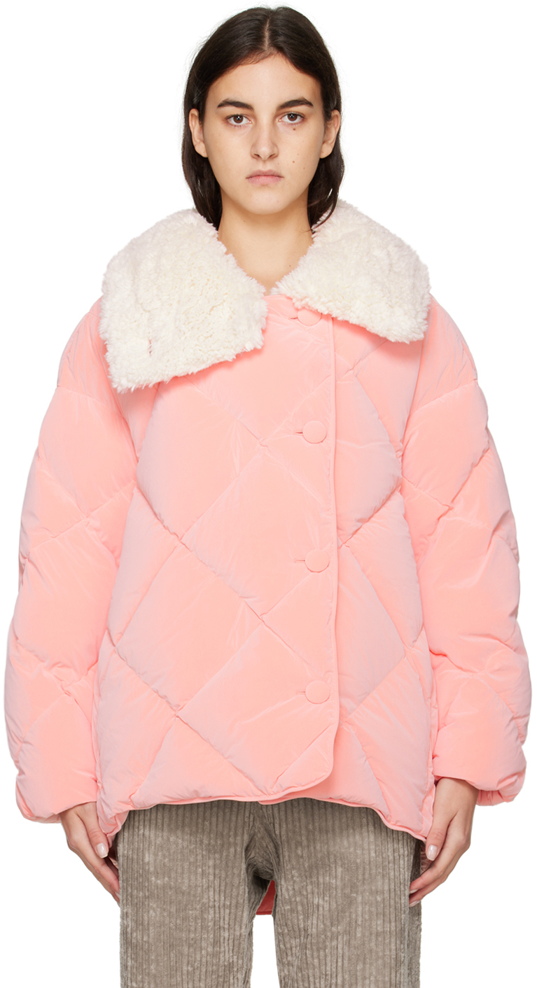 Ienki Ienki Pink Queen Down Jacket Ienki Ienki