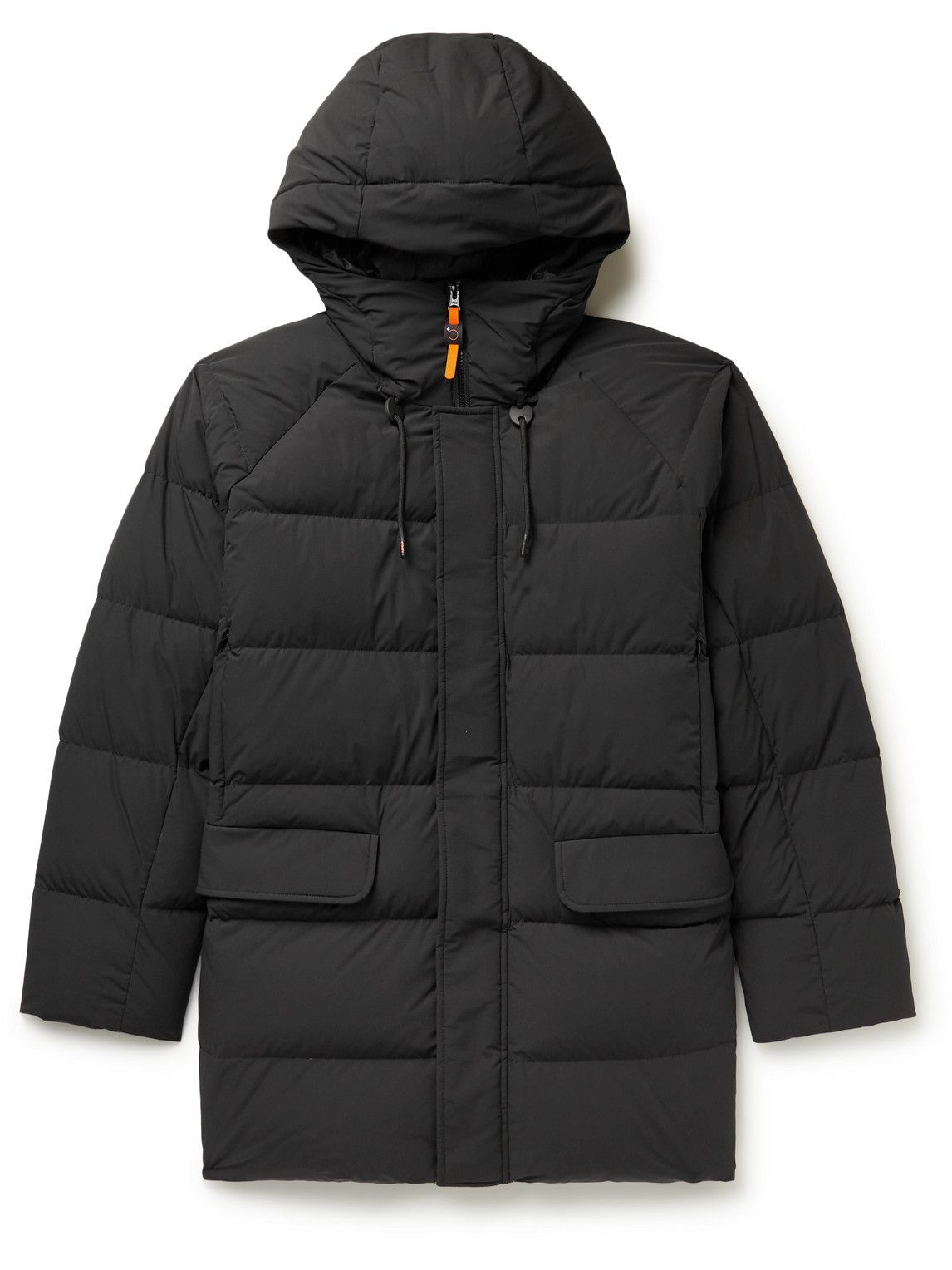 Aspesi - Quilted Shell Hooded Down Parka - Black Aspesi